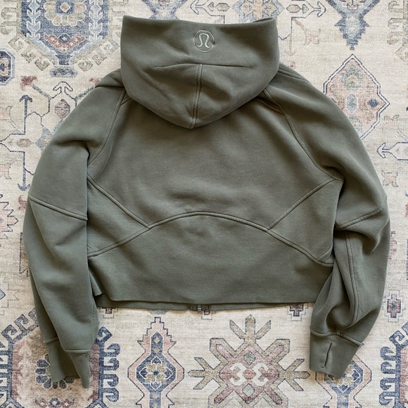 Lululemon Scuba Oversized Full Zip Hoodie in Carob Brown - Picture 3 of 5